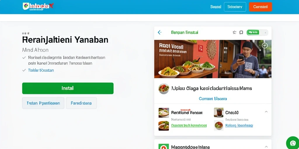 Tampilan antarmuka yang intuitif dan user-friendly.