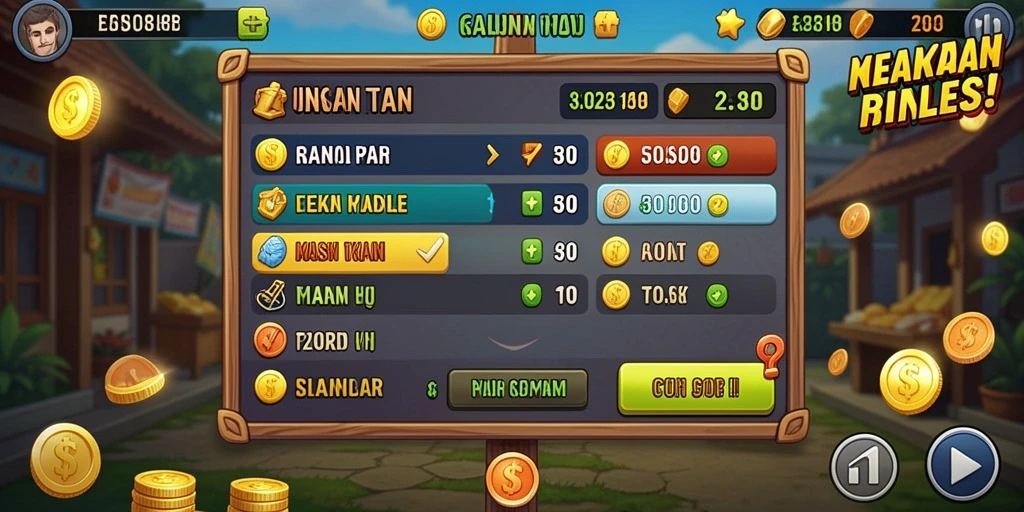 Tampilan utama permainan VV55 yang menarik.