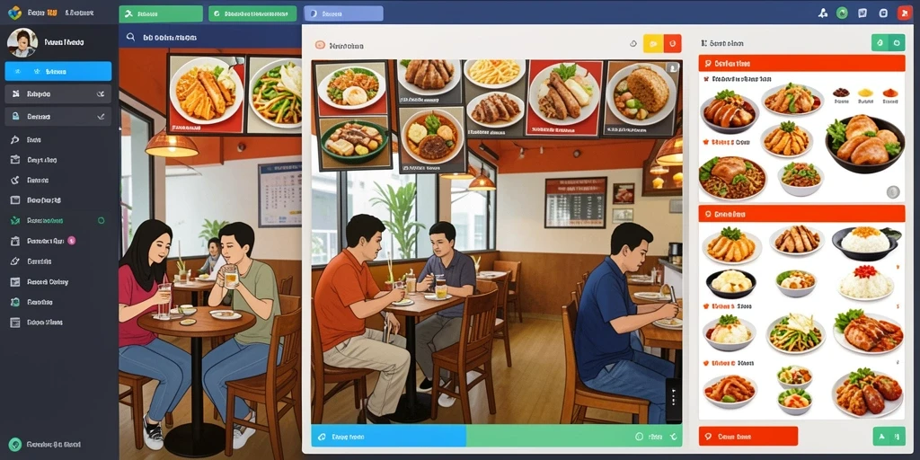 Tampilan antarmuka yang menarik dan user-friendly.